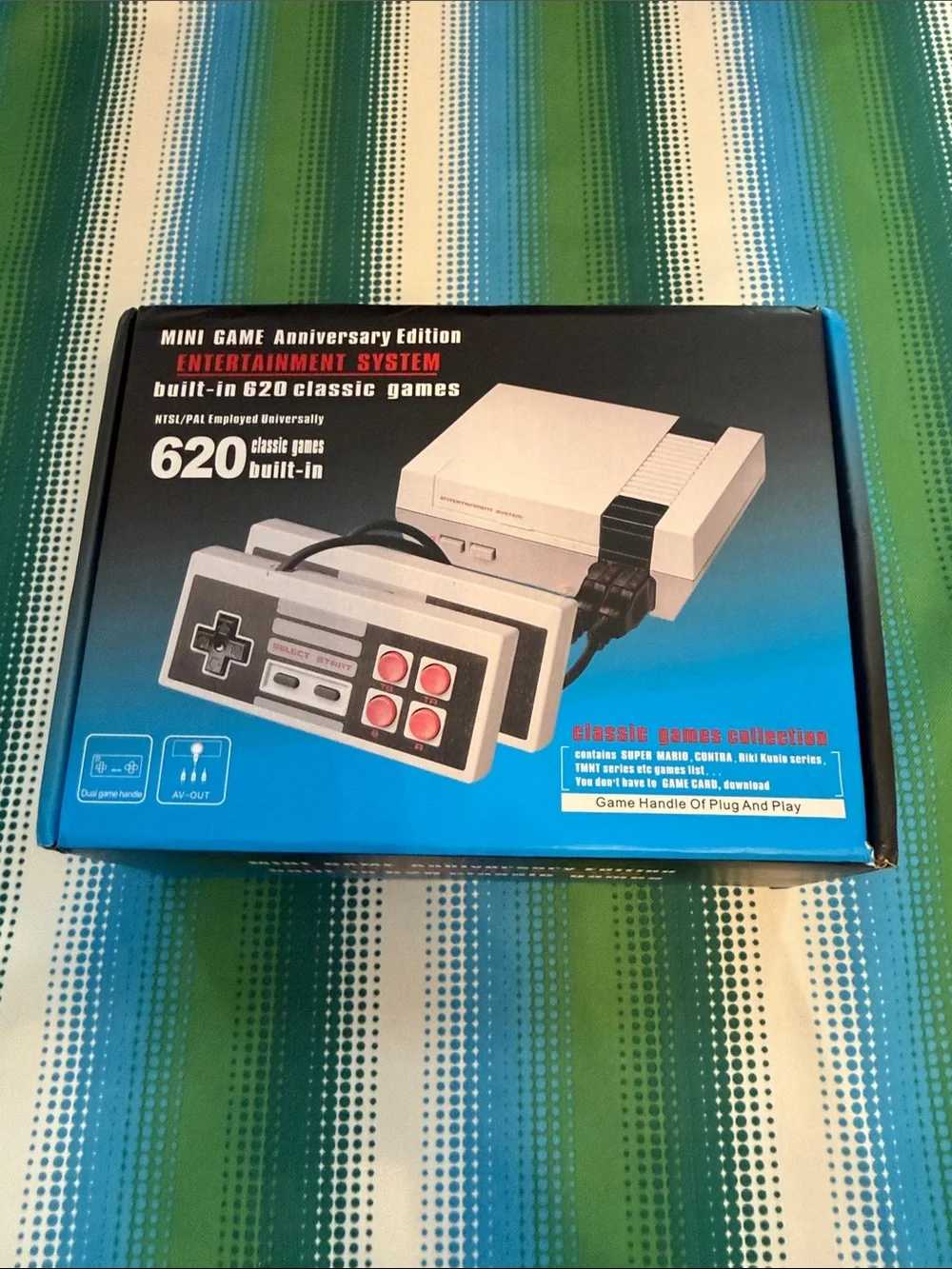 Mini Game Anniversary Edition Classic Entertainment System - White